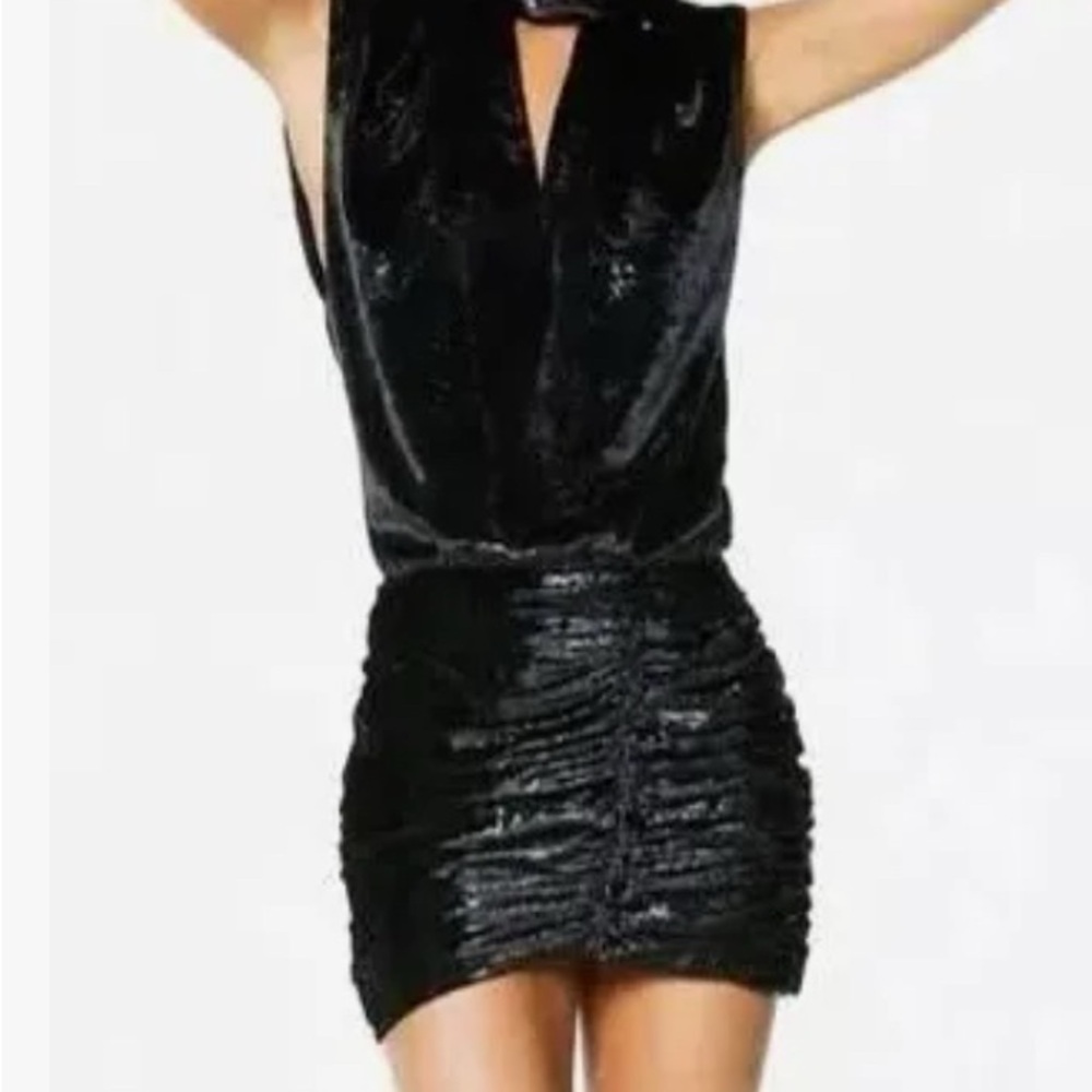 Ramy Brook Elegant Black Gracie Dress (NWT)